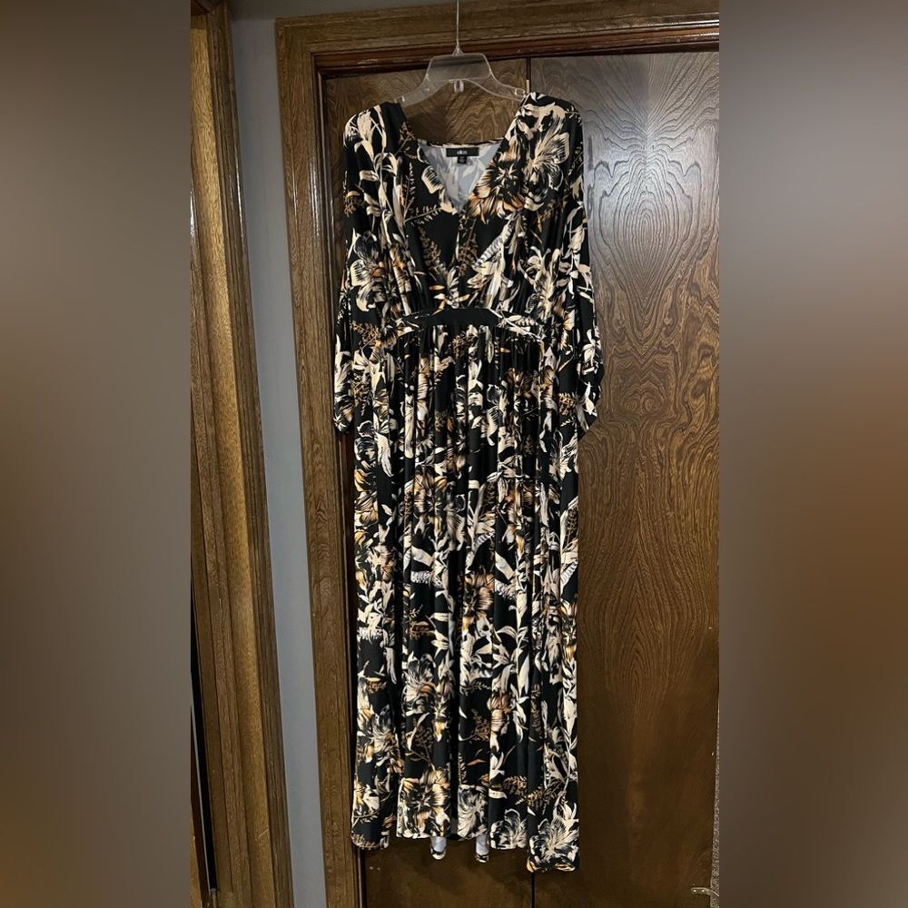 Ellos 22/24 Floral Print Dress